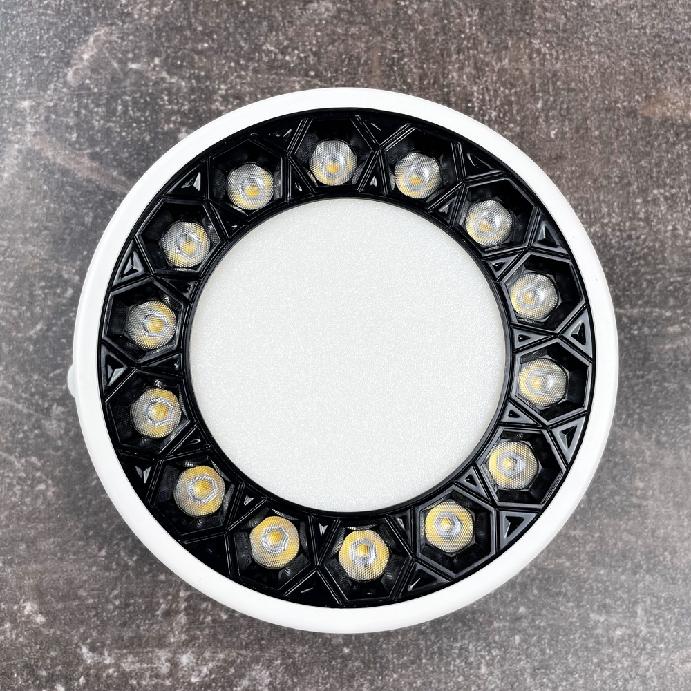 Світильник LED даунлайт Violux ADAMANT 18W 4200K круг IP20 чорний ( 100170 )